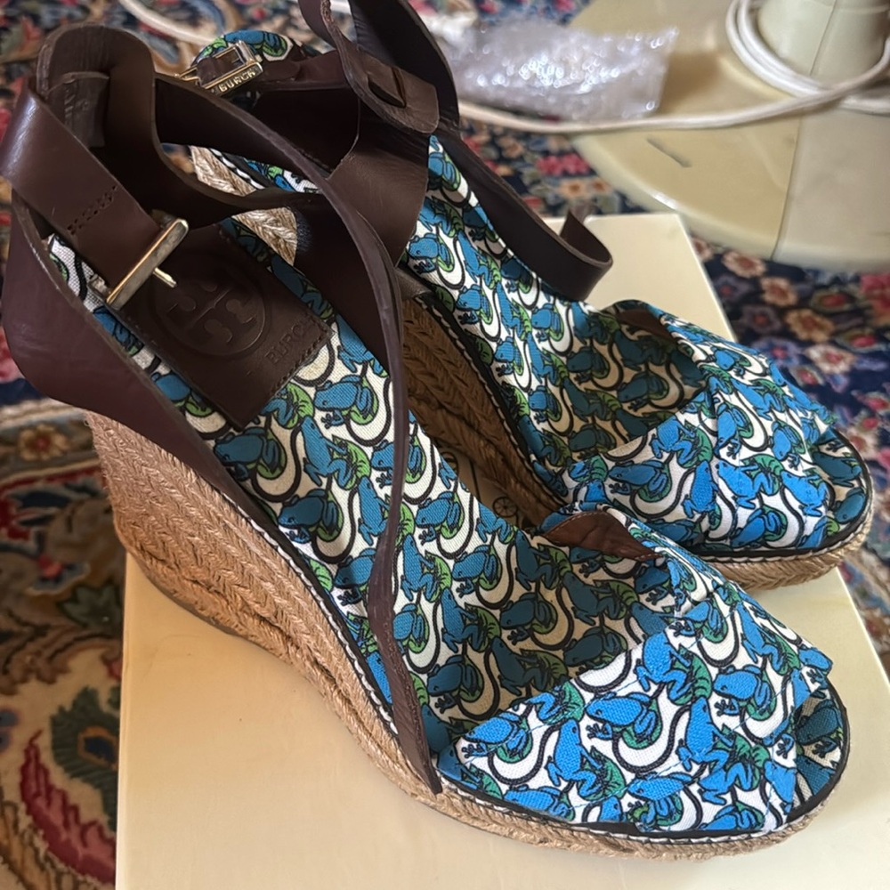 Tory Burch espadrille wedges